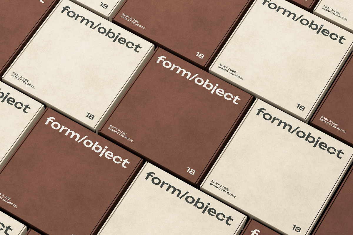 Square Boxes Layout Mockup, a Packaging Mockup by Design Squad