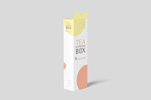 Tea Dispenser Box Mockup