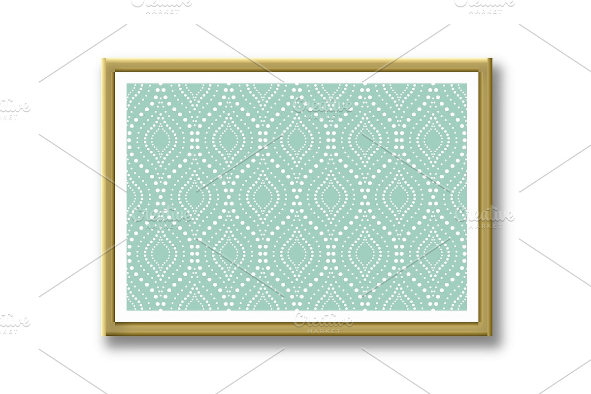 Geometric pattern with points, a Pattern Graphic by RODINA (Photo 3 of 3)