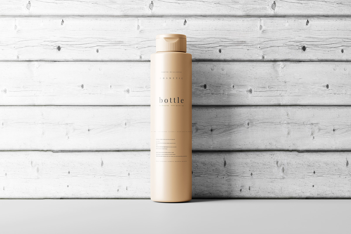 Bottle Mockup, a Cups & Container Mockup by pmvch (Photo 6 of 10)