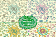 Hand-Drawn Vintage Floral DIY Kit, a Pattern Graphic by Oleg Ribar (Thumbnail 5 of 11)