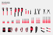 Hand Tools - Modern Graphics, an Illustration by illugrama (Thumbnail 5 of 9)