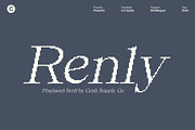 Renly Pixel, a Serif Font by Craft Supply Co. (Thumbnail 1 of 8)