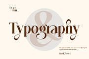 Balgon Serif, a Serif Font by Typehill (Thumbnail 3 of 11)