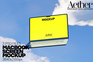 Macbook Screen Mockup Bundle