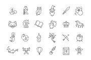Magic and Alchemy icons, an Outline Icon by Tettygreen (Thumbnail 2 of 2)