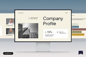 Company Profile & Business Overview, a Presentation Template by Claymoon Lab