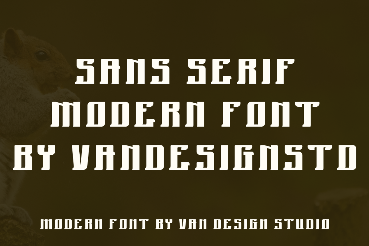 GUEMOY, a Sans Serif Font by Viswal Studio (Photo 2 of 4)