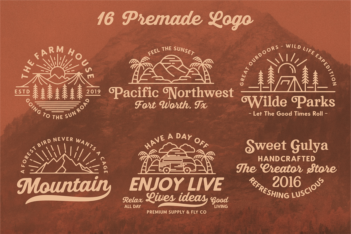 Bookman Font Collection preview 4