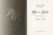 The Lone Muse Romantic Script Font, a Script Font by AnMark (Thumbnail 6 of 11)