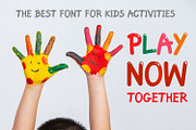 Kids Balloon Font, a Script Font by OWPictures (Thumbnail 2 of 5)