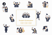 Student Graduation Illustration, an Object Graphic by Jump Studio (Thumbnail 1 of 14)
