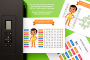 My Body Parts. Educational Flashcard, an Education Illustration by Valin Malin (Thumbnail 4 of 7)