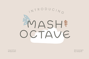 Mash Octave Font