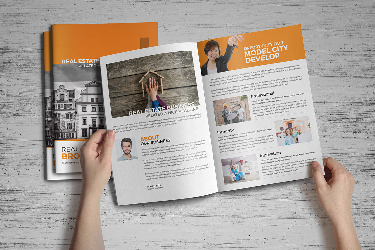 Real Estate Brochure v2, a Brochure Template by Miyaji75 (Photo 2 of 15)