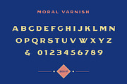 Moral Varnish Sans Serif & Stencil, a Handwritten Font by 1871 Project (Thumbnail 7 of 9)