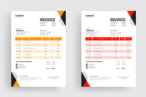 Professional Invoice Bundle, a Graphic by Jkgraphicclick