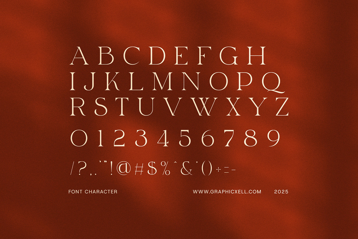 Gandis Elegant Serif Font, a Serif Font by Elegant Font (Photo 7 of 8)