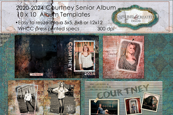 2020-2024Courtney 10x10 Senior Album preview 6
