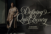 Silken Luxe - Classy Cursive Script, a Script Font by Bale Type (Thumbnail 5 of 9)