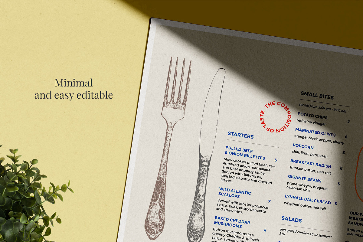Cafe Menu Template, a Flyer Template by BigWeek (Photo 3 of 4)