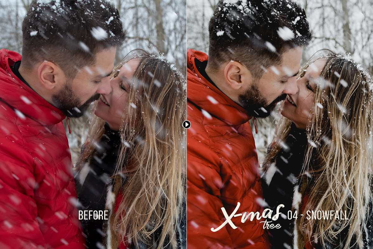 Christmas Tree - 20 Winter Presets, an Action Add-On by Presetrain Co. (Photo 3 of 10)