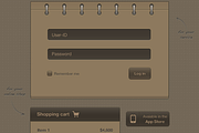Smooth Dark UI Kit, an UI Kit Template by Pixlsby.me (Thumbnail 3 of 4)