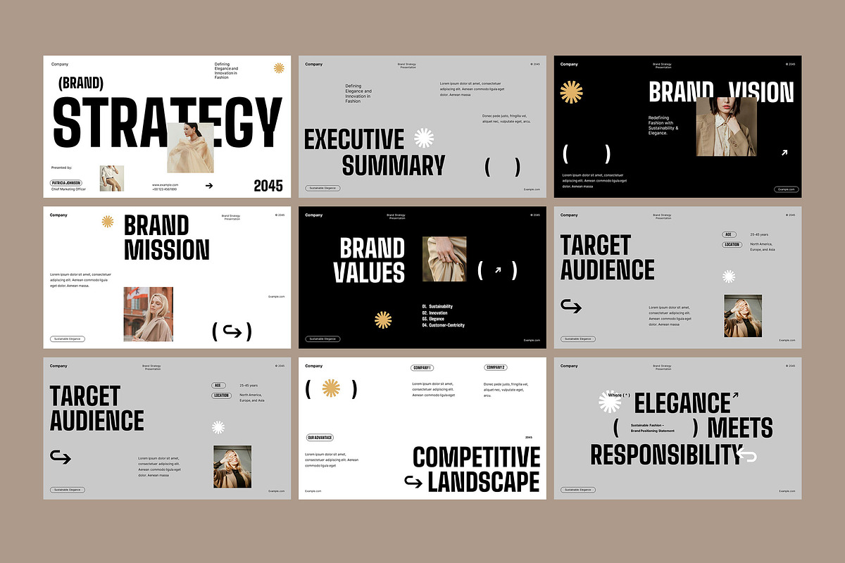 Brand Strategy Powerpoint preview 2