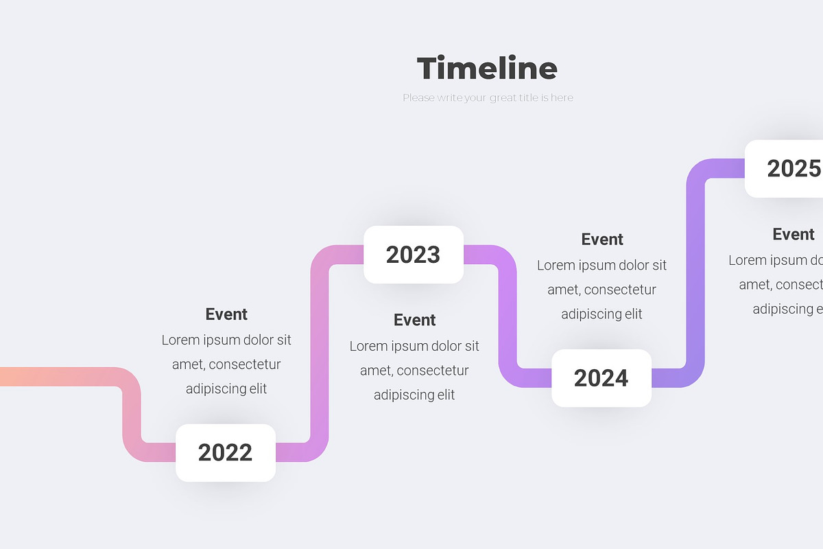 Timeline Infographics Keynote, a Presentation Template by Presentation Templates (Photo 3 of 16)