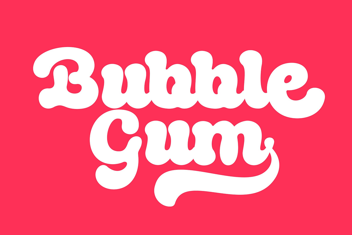 Rich - Rounded Bold Font, a Script Font by HRDR (Photo 2 of 11)