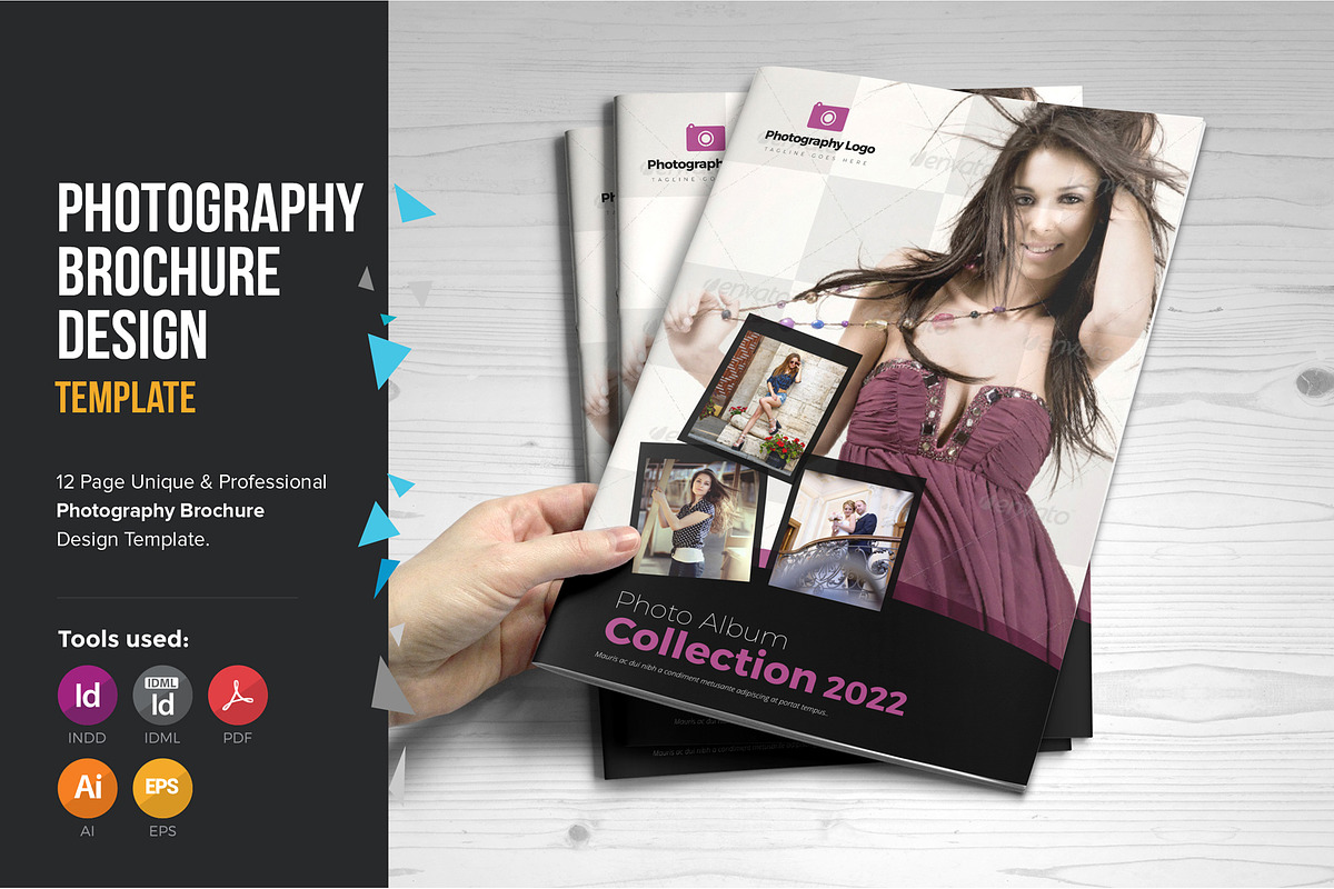 Photography Catalog Template V2, a Brochure Template by JanySultana (Photo 1 of 12)
