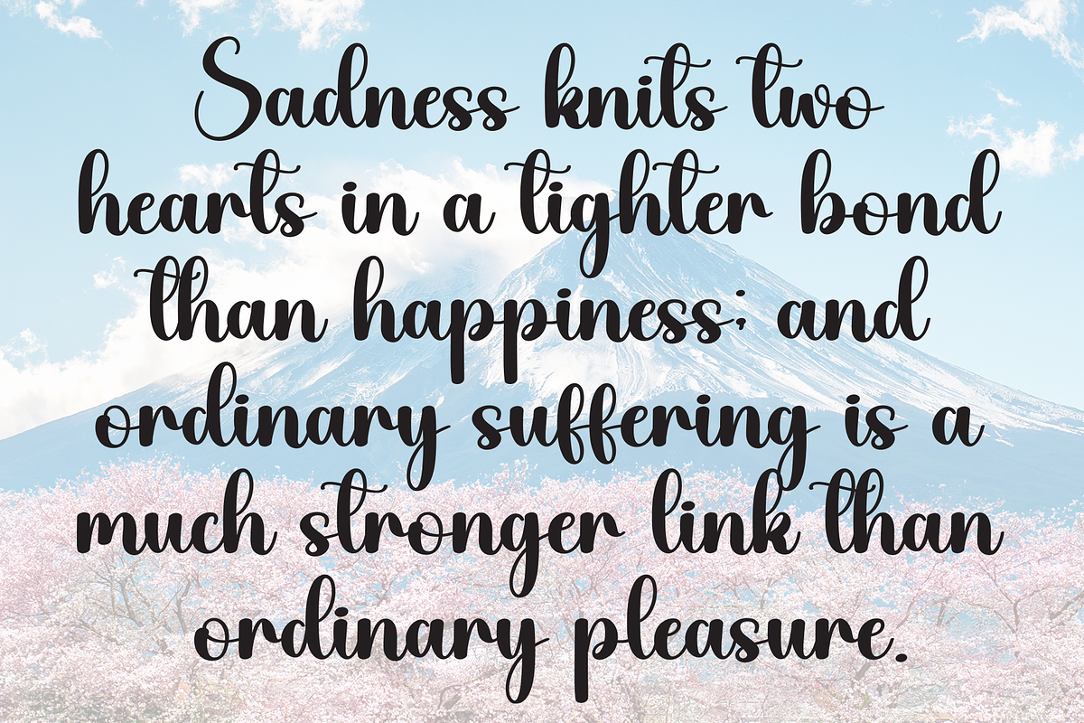 Chubby | Script Font, a Handwritten Font by Scratchones (Photo 6 of 9)