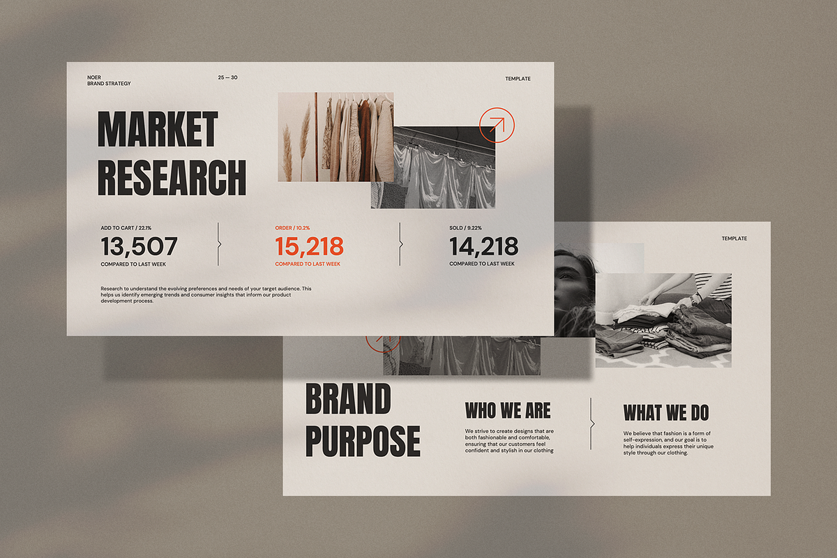 NOER Brand Strategy - Powerpoint, a Presentation Template by Surotype (Photo 2 of 10)