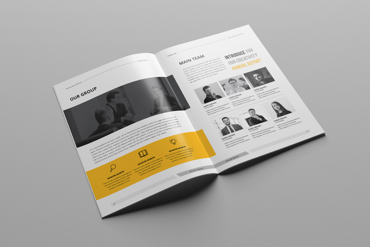 Company Profile, a Brochure Template by Pro-Gh (Photo 2 of 9)
