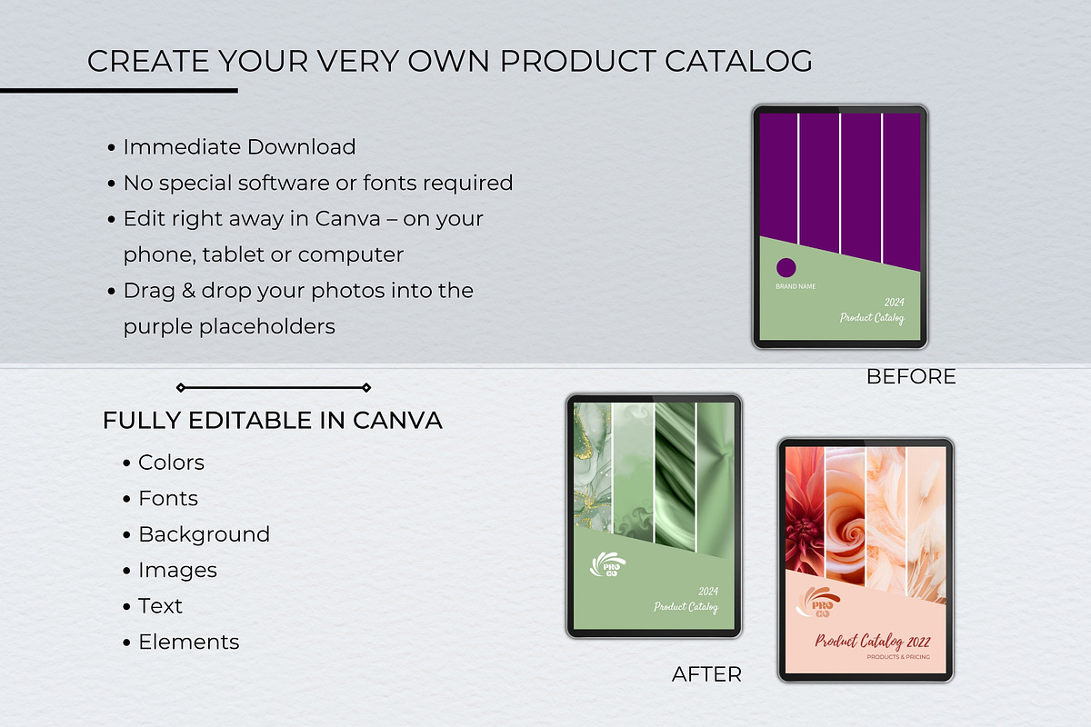 Product Catalog Canva Template, a Magazine Template by B2 Studio (Photo 9 of 11)
