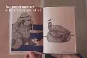 The Seagulls and  Their Sea Friends, an Animal Illustration by Kurakoza (Thumbnail 17 of 18)