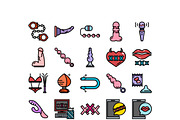 30 Erotic Stuff Icon Sets, an Icon by VINZENCE STUDIO (Thumbnail 3 of 4)