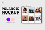 Mockup - Create Your Polaroids, a Print Template by MARCOS BRITO PRO (Thumbnail 1 of 2)