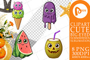 Summerween Sublimation PNG, a Seasonal Illustration by Artnoy (Thumbnail 16 of 18)