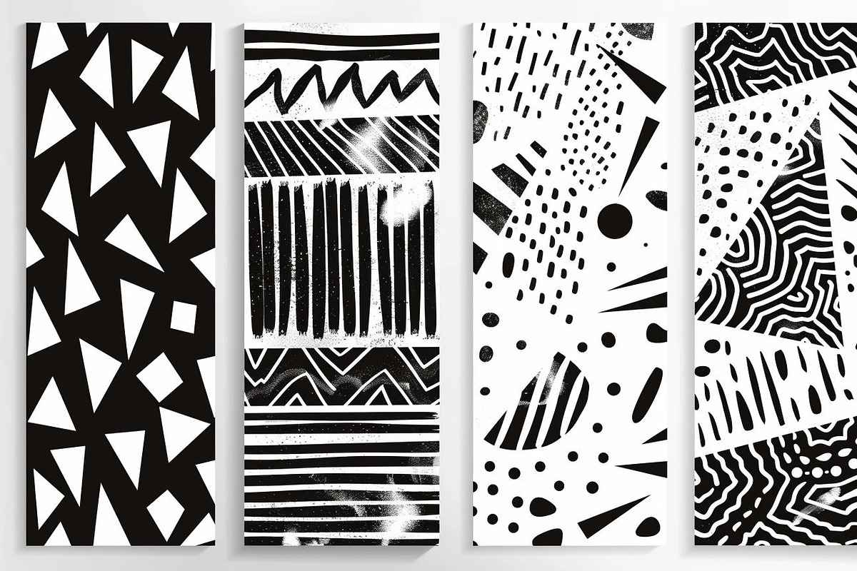 Creative Geometric Pattern Set, a Graphic by Designs_River (Photo 2 of 9)