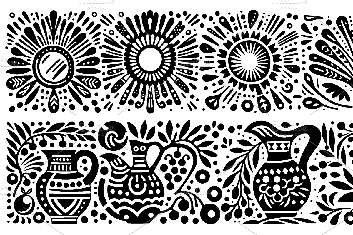 Vintage Livestock Folk Art, a Decorative Illustration by devastd (Photo 22 of 28)