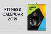 Fitness Calendar 2019, a Stationery Template by Jaisivakumar (Thumbnail 2 of 9)