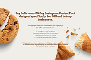 30-Day Bakery Content Templates, a Social Media Template by Moodwave Studio (Thumbnail 4 of 9)