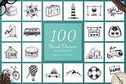 2000 Hand Drawn Elements, an Animal Illustration by Michael Rayback Design (Thumbnail 10 of 29)