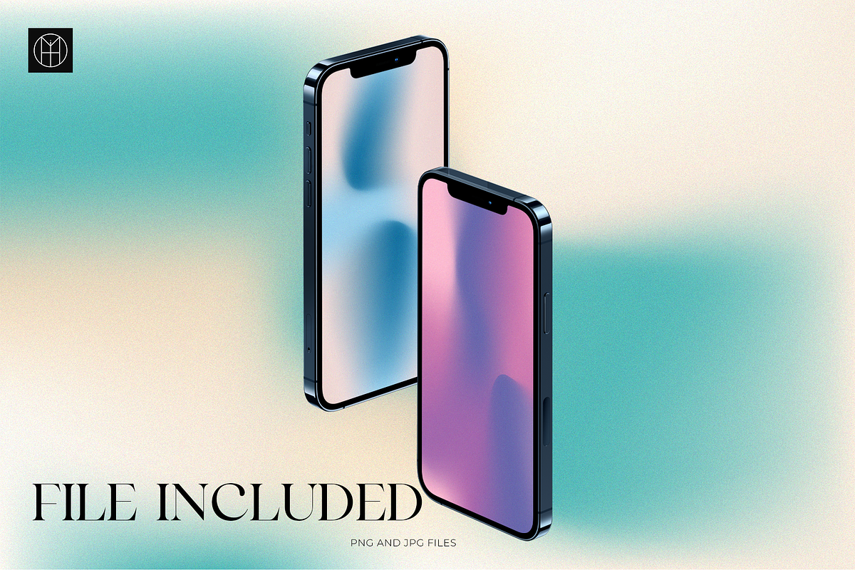 Pastel Grainy Gradient Textures, a Background Graphic by Mohit Designer (Photo 2 of 10)