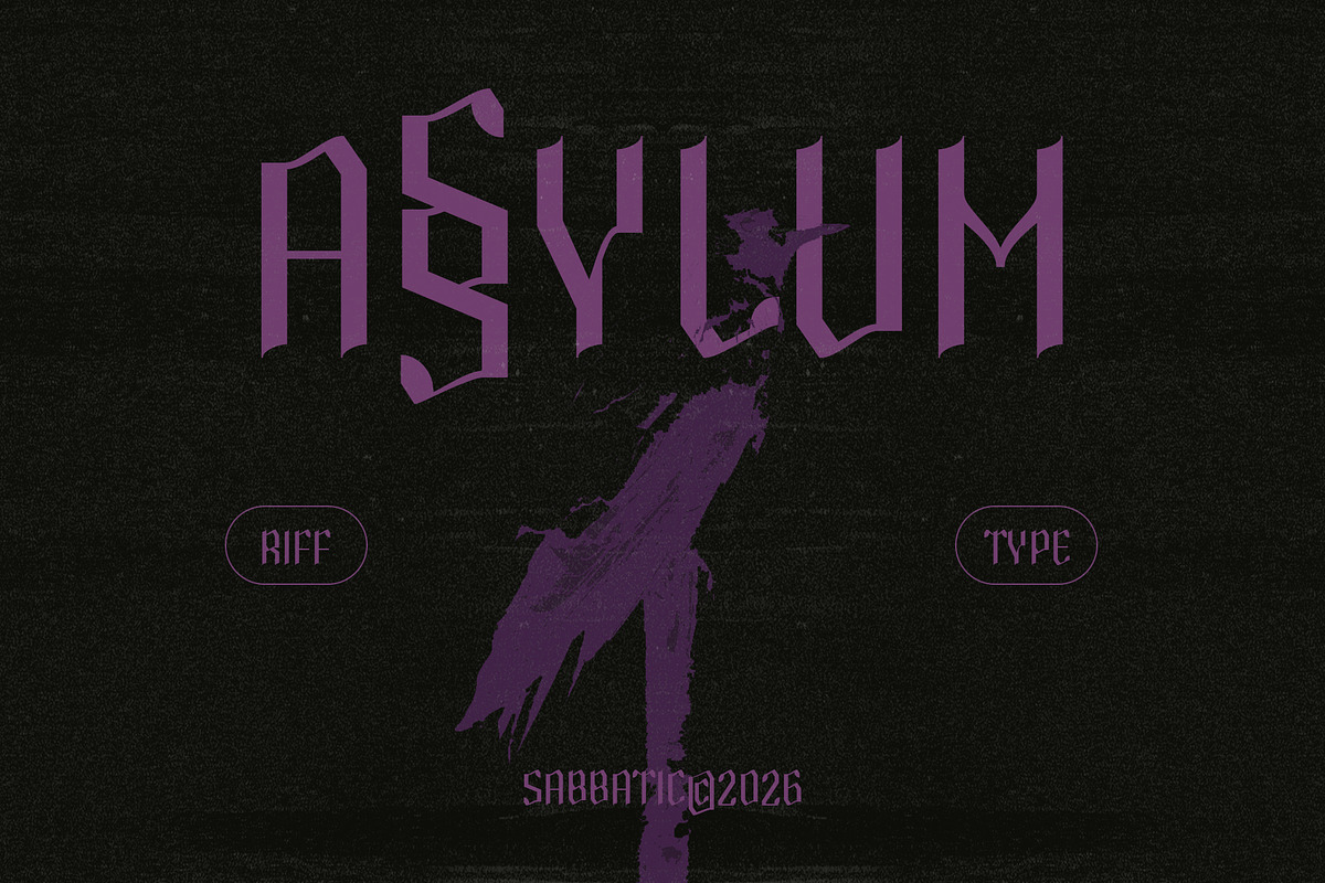 Sabbatic - Modern Doom Gothic Font, a Font by riff.type (Photo 7 of 10)