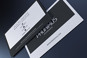 Elegant Grey Business Card, a Business Card Template by Marvel (Thumbnail 2 of 5)