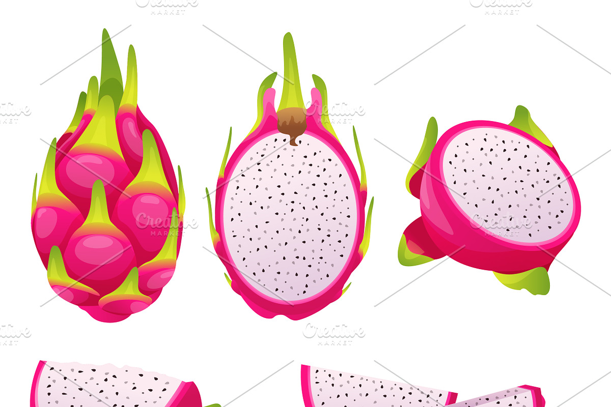 Fruit Cartoon Collection, a Decorative Illustration by YG Studio (Photo 21 of 22)
