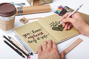 Lidyna Script, a Script Font by vanroem (Thumbnail 12 of 12)