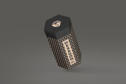Sleek Hexagonal Packaging Mockup, a Packaging Mockup by Ram Studio LLC (Thumbnail 4 of 16)
